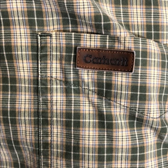 Carhartt Casual Button Down Shirt Cotton XL - Picture 4 of 6